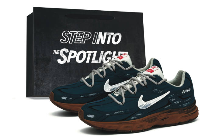 Nike Nike Initiator Running Shoes Men's Low Top Blue/Brown