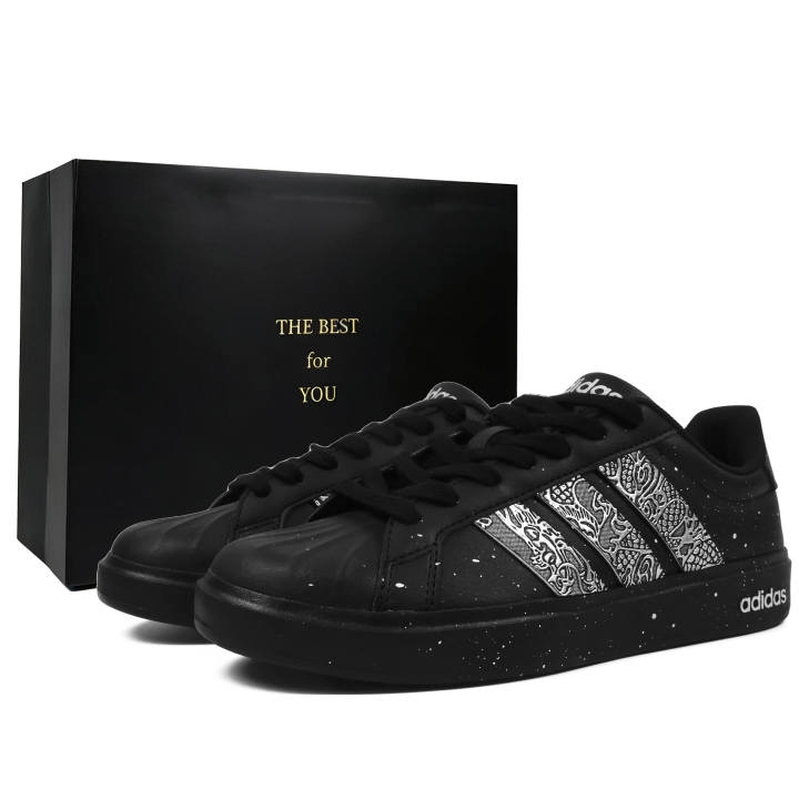 Adidas Adidas STREETTALK Skateboard Shoes Unisex Low Top Black/Silver