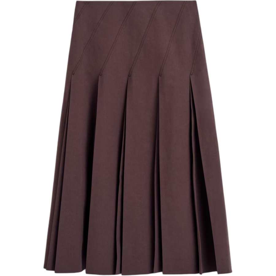 COS Casual Long Skirts Women's Burgundy Moderate