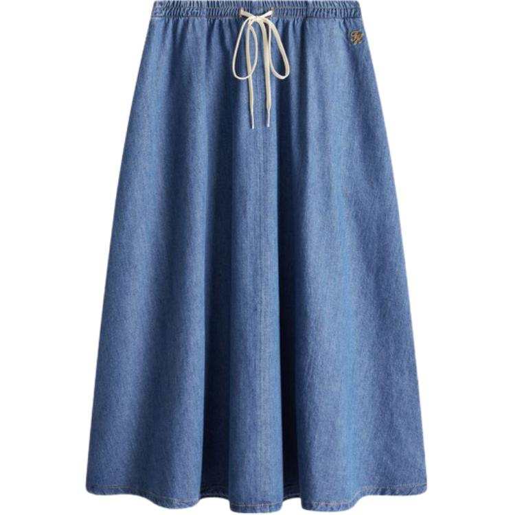 Tommy Hilfiger Casual Long Skirts Women's Denim Blue 1A5 Moderate Short Skirt Other