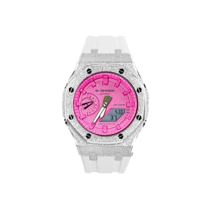 CASIO CASIO Custom Collection Quartz Movement Watch Unisex Pink Watch Dial