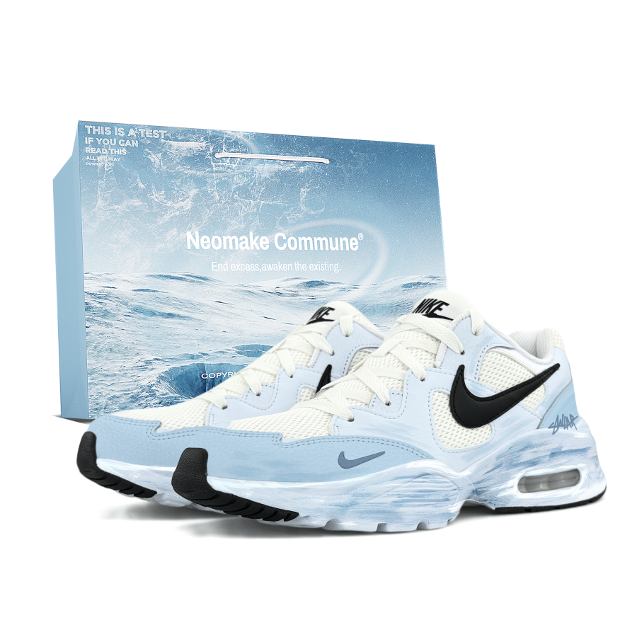 Nike Nike Air Max Fusion Running Shoes Men's Low Top Blue