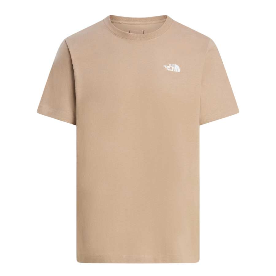 THE NORTH FACE T Shirts Men's Mushroom Gray Crew Neck Moderate