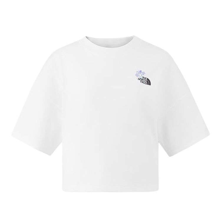 THE NORTH FACE T Shirts Women's FN4/Snow Peak White Crew Neck Moderate