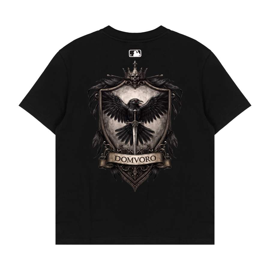 MLB T Shirts Unisex New York Yankees/Black Crew Neck Moderate Straight Fit