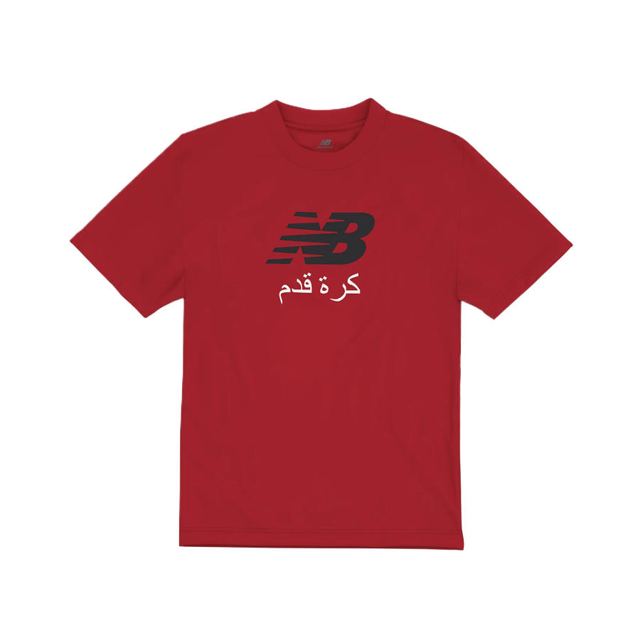 New Balance New Balance T Shirts Men's Team Red Crew Neck Moderate