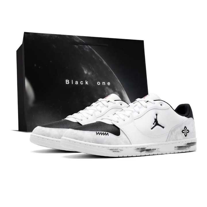 Jordan Jordan COURT CONNECT Skateboard Shoes Men's Low Top White/Gray/Black