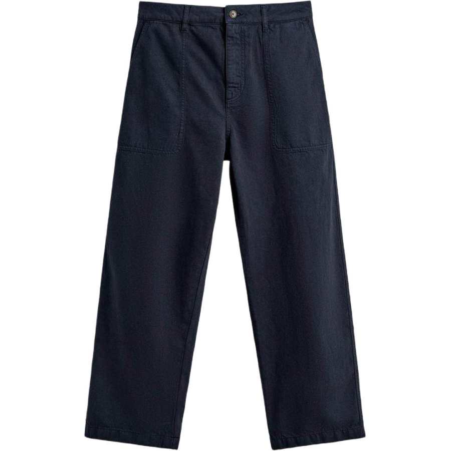 ZARA Casual Pants Men's Blue Moderate Straight Fit Pants