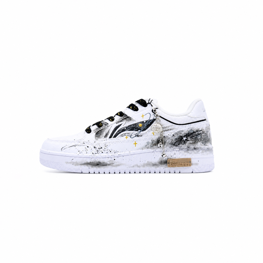 Li-Ning Li Ning Tianji Skateboard Shoes Men's Low Top Black