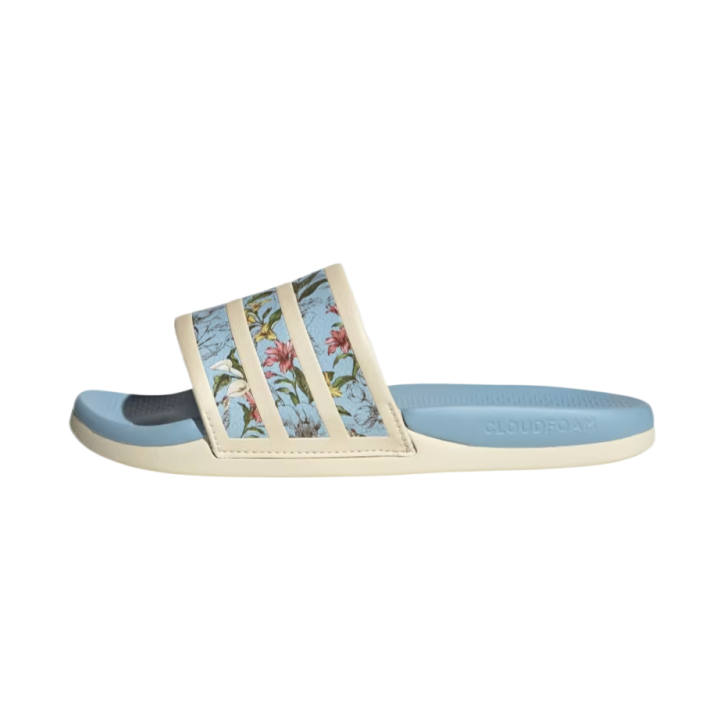 Adidas Adidas Adilette Comfort 2.0 Slide Slippers Unisex Ecru/Sky Blue/Reddish Umber