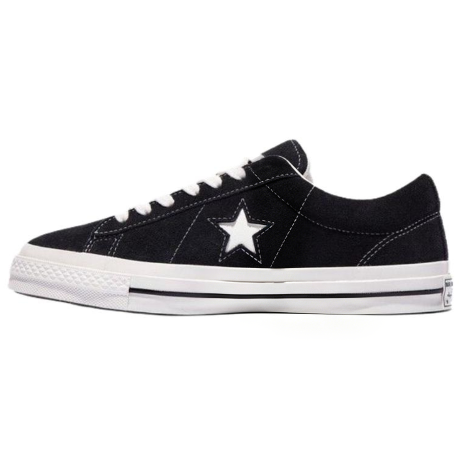 Converse ONE STAR Skateboard Shoes Unisex Low Top Black