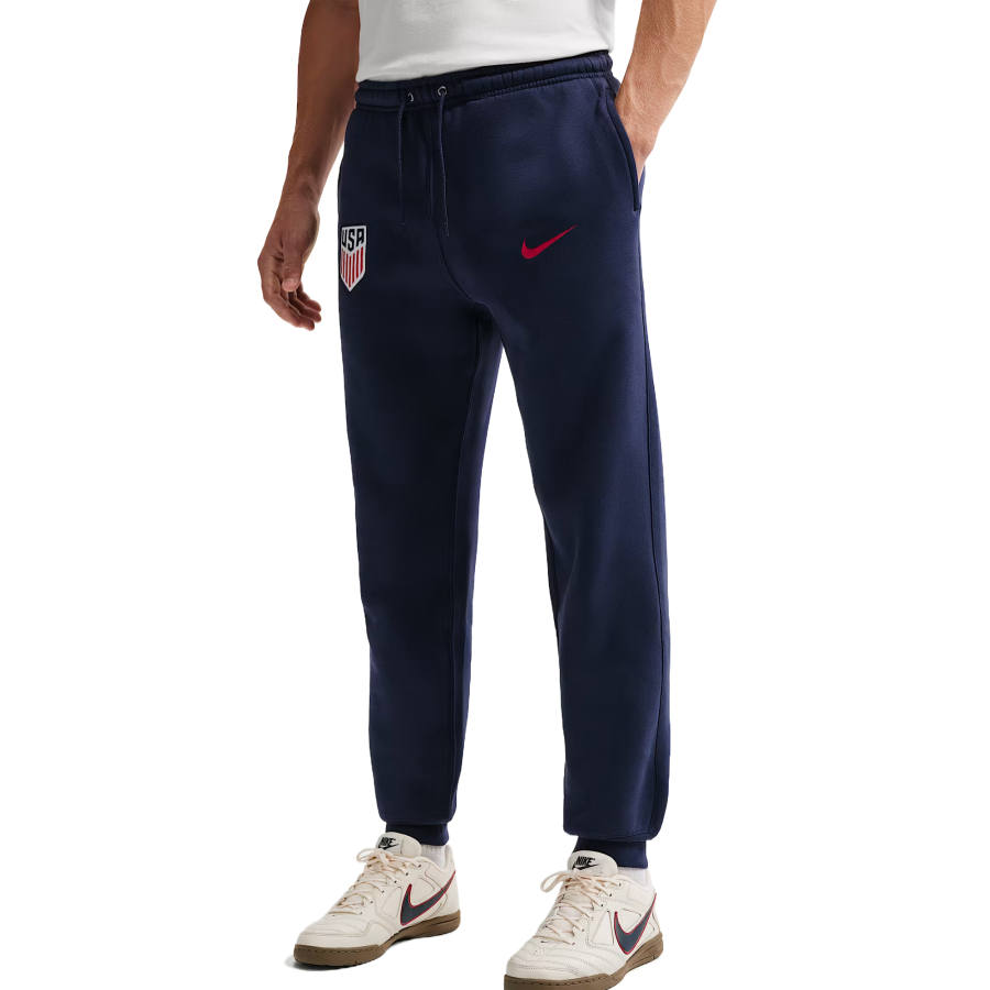 Nike Nike Club Soccer Bottoms Men's Midnight Blue/University Red Moderate