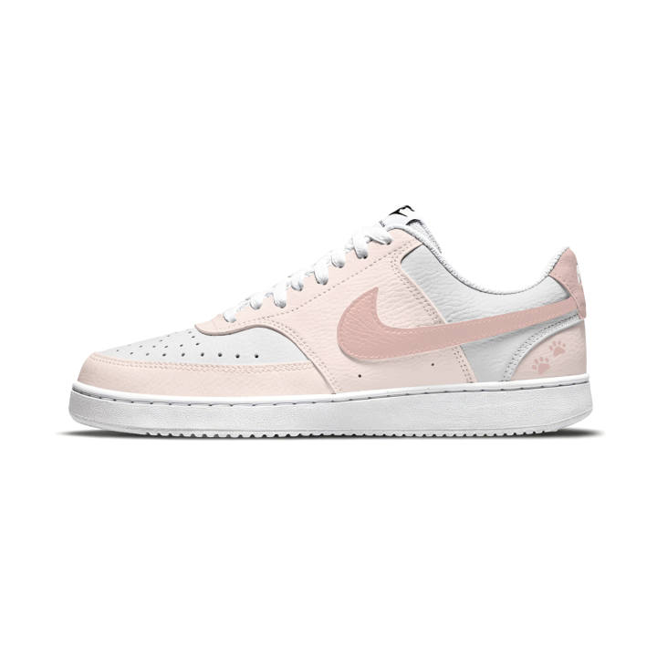 Nike Nike Court Vision 1 Skateboard Shoes Women's Low Top Pink