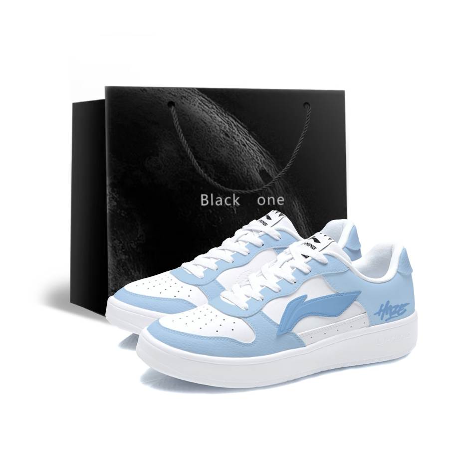 Li-Ning Li Ning Floating Boat Skateboard Shoes Men's Low Top Blue