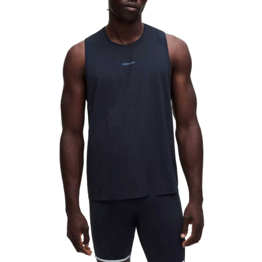 Lululemon Fast And Free Collection Running Tank Tops Men's Crew Neck