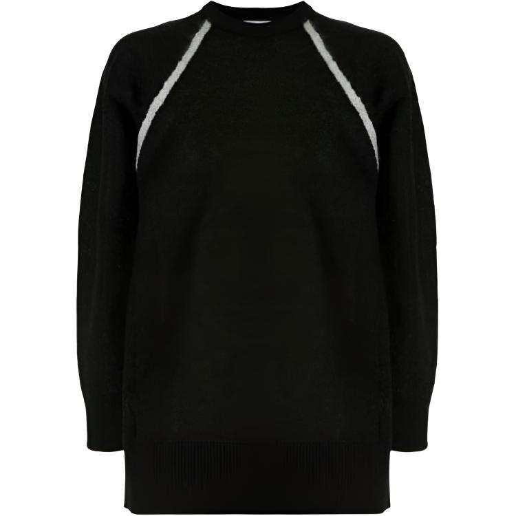 Y-3 Y 3 Sweaters Men's Black Crew Neck Moderate