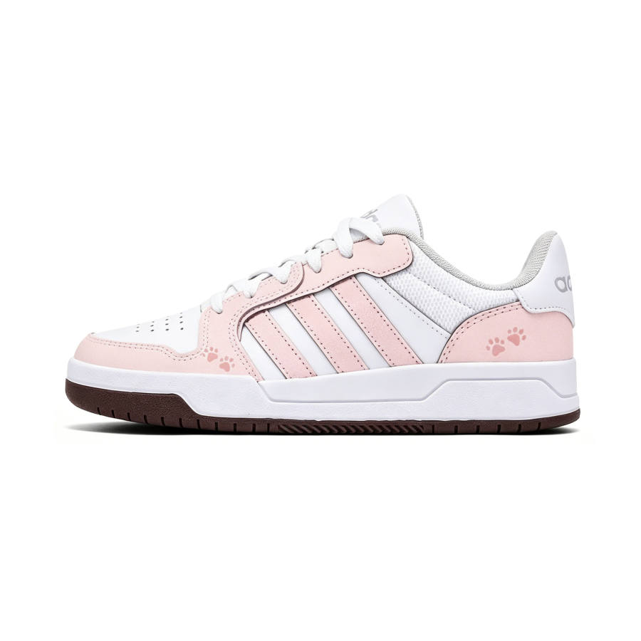 Adidas Adidas ENTRAP Fresh Sweet Style Synthetic Leather Coverage Slip Resistant Abrasion Resistant Low top Skateboard Shoes