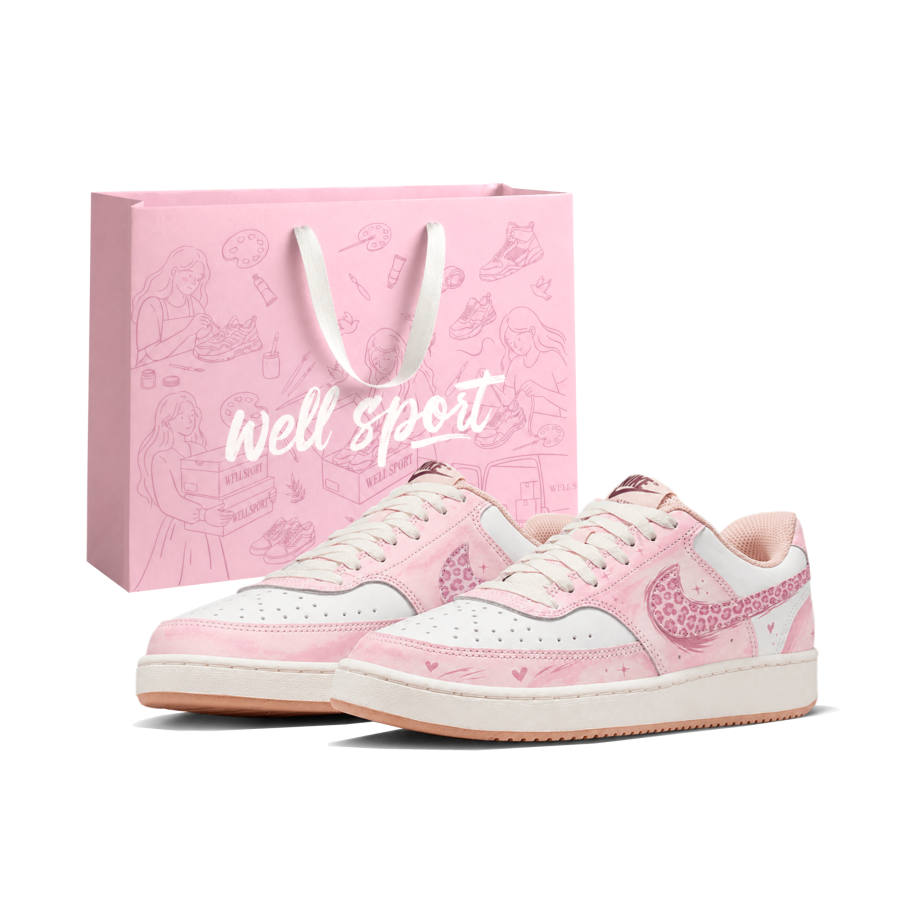 Nike Nike Court Vision Skateboard Shoes Women's Low Top White