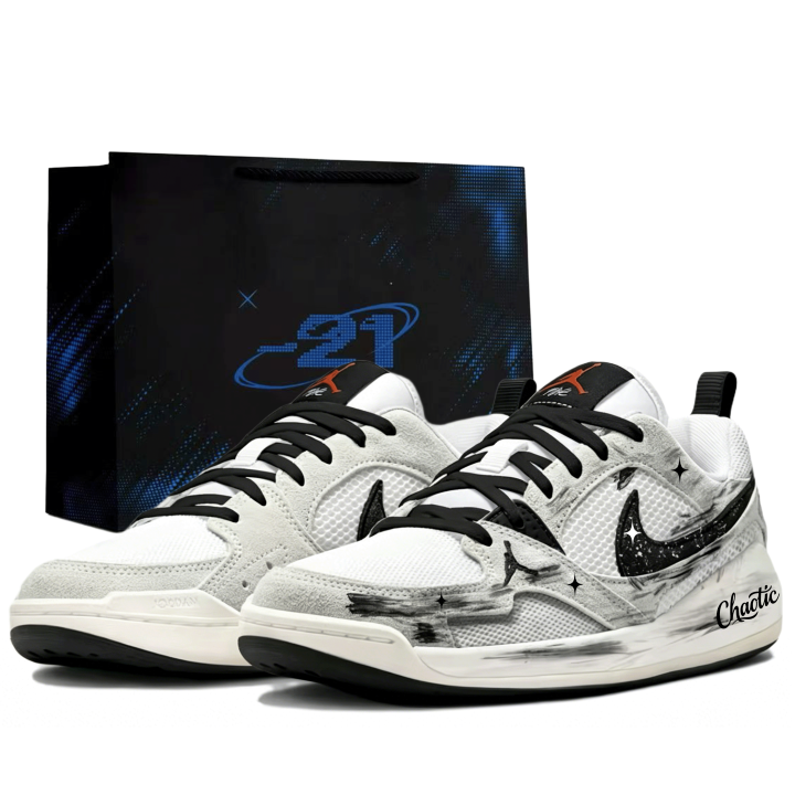 Jordan Jordan CMFT Era Casual Shoes Men's Low Top White Gray Black