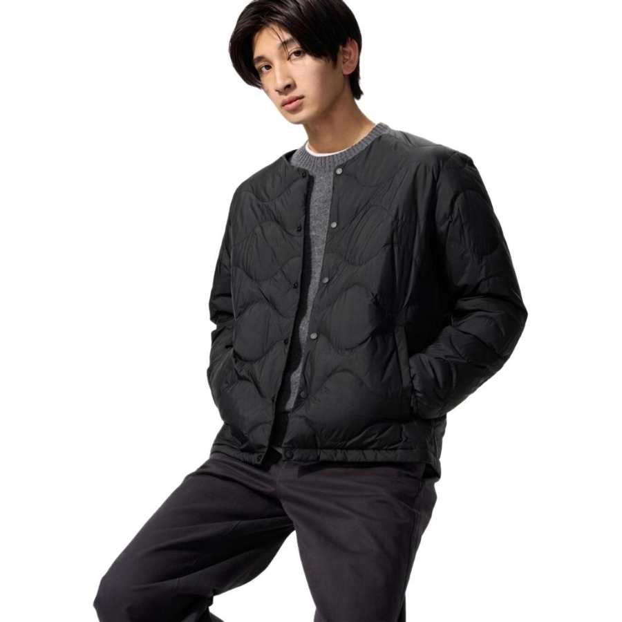 UNIQLO Down Jackets Unisex Crew Neck Moderate