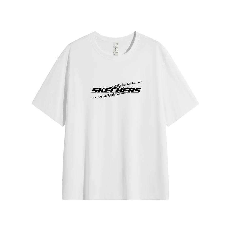 Skechers T Shirts Unisex Crew Neck Moderate Straight Fit