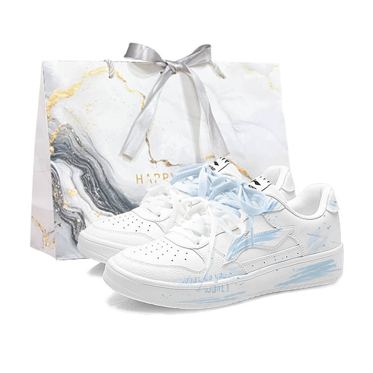 Li-Ning Li Ning Floating Boat Skateboard Shoes Men's Low Top Blue