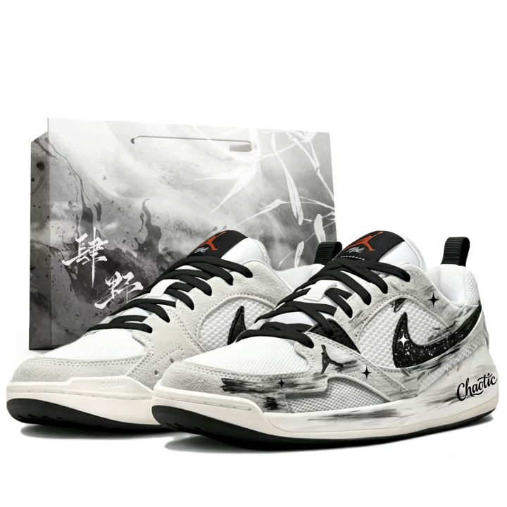 Jordan Jordan CMFT Era Casual Shoes Men's Low Top White Gray Black