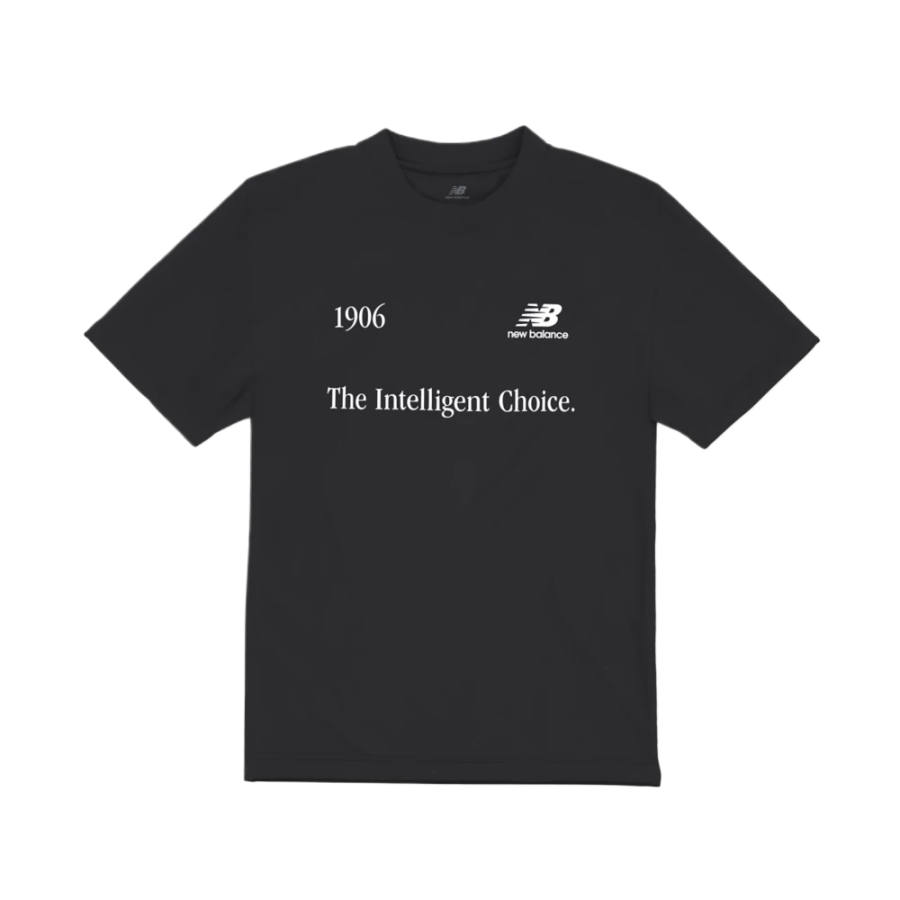 New Balance New Balance T Shirts Unisex Black Crew Neck Moderate