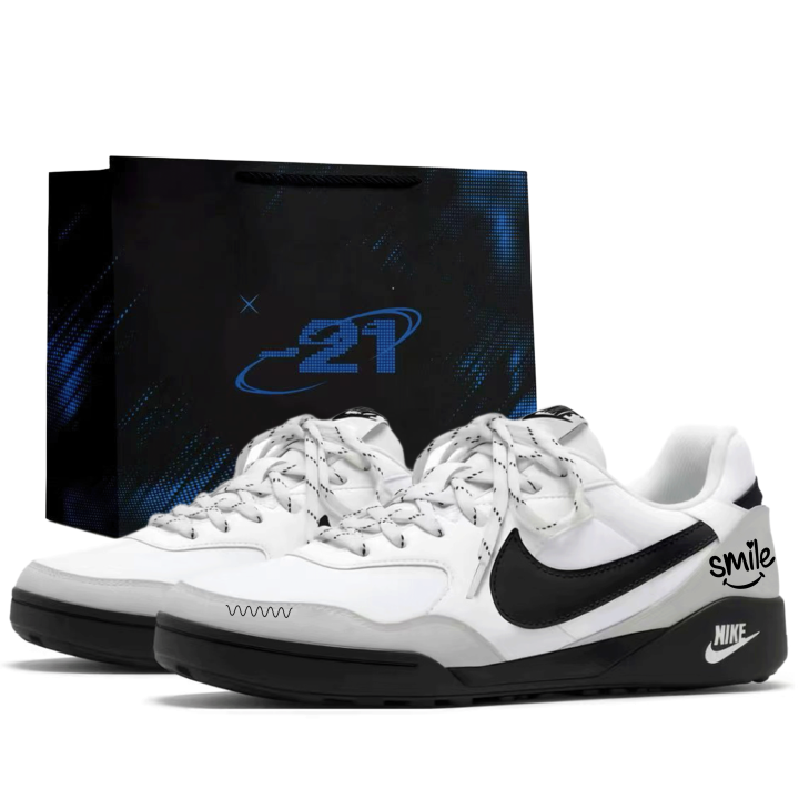 Nike Nike Terra Manta Casual Shoes Men's Low Top White Black Gray Colorway