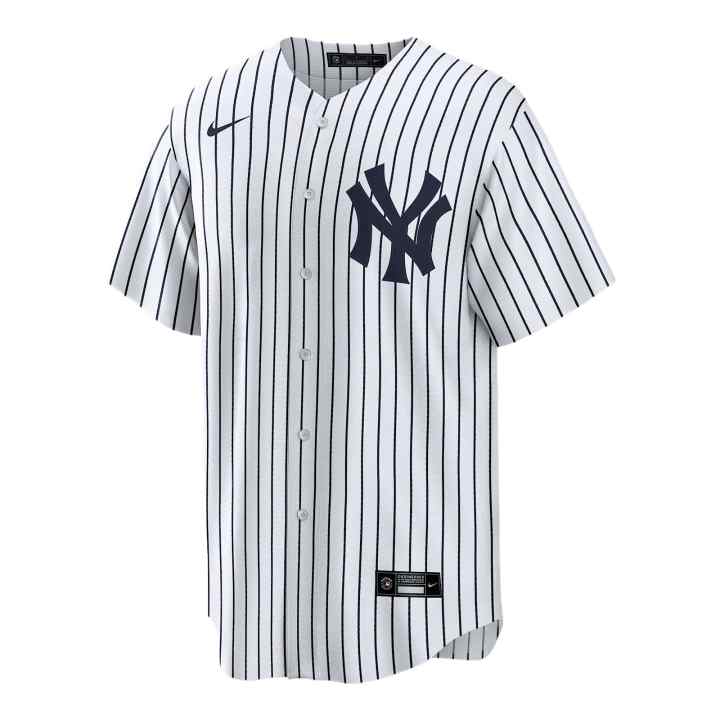 Nike Nike New York Yankees Sportswear Men's White V Neck Moderate