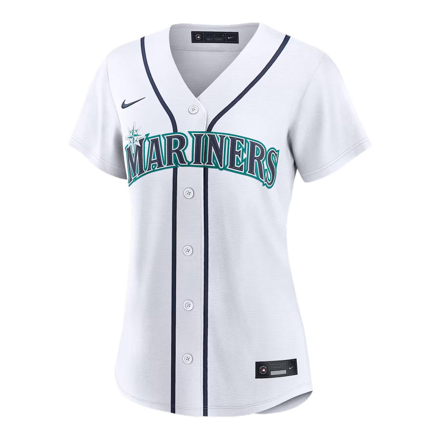 Nike Nike X MLB Sportswear Women's White V Neck Moderate