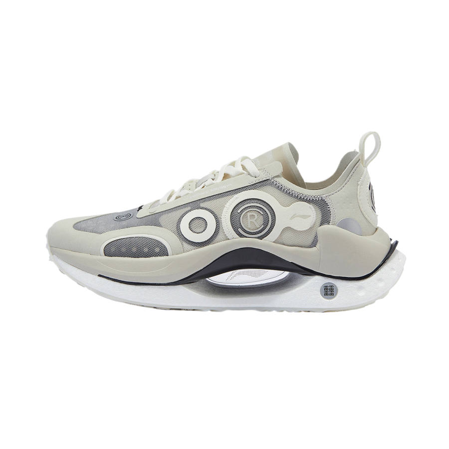 Li-Ning Li Ning Shadow CRC Running Shoes Women's Low Top Moonlight Gray/Beige