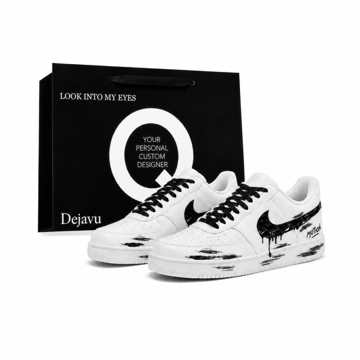 Nike Nike Court Vision 1 Skateboard Shoes Men's Low Top White/Black