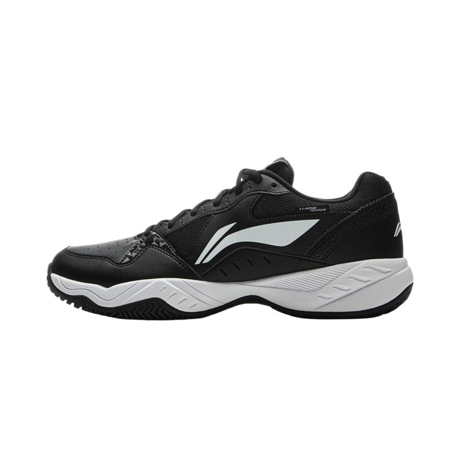 Li-Ning Li Ning Tennis Shoes Unisex Low Top Black/Gray