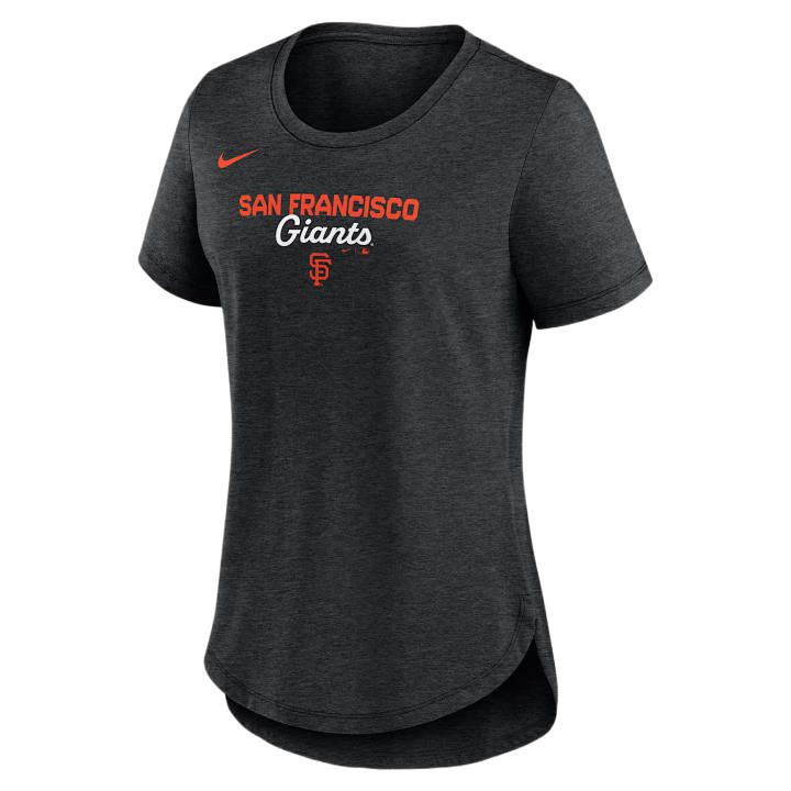 Nike Nike X MLB T Shirts Women's Black Heather Crew Neck Moderate