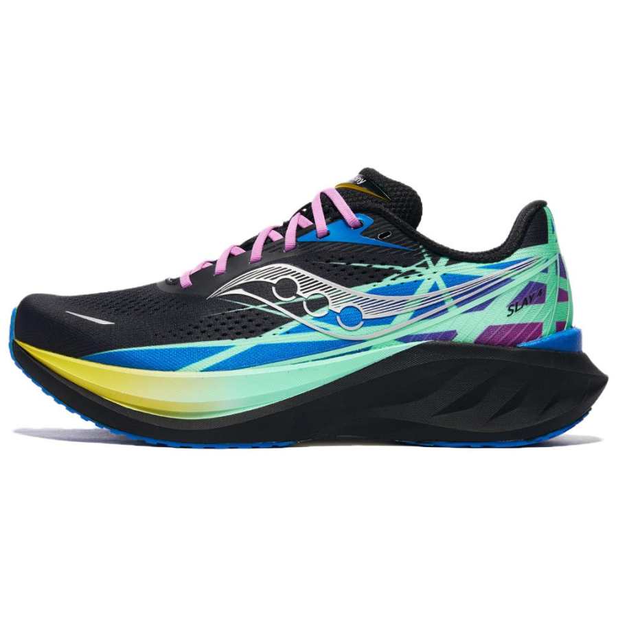 Saucony Slay Full Speed 4 Running Shoes Unisex Black Blue