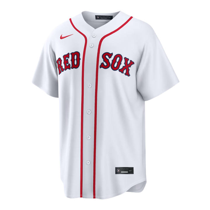 Nike Nike X MLB Sportswear Men's White V Neck Moderate
