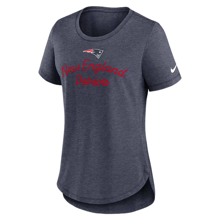 Nike Nike NFL T Shirts Women's Marine Blue Crew Neck Moderate