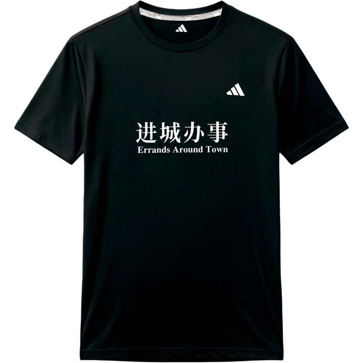 Adidas Adidas T Shirts Unisex Black Crew Neck Moderate