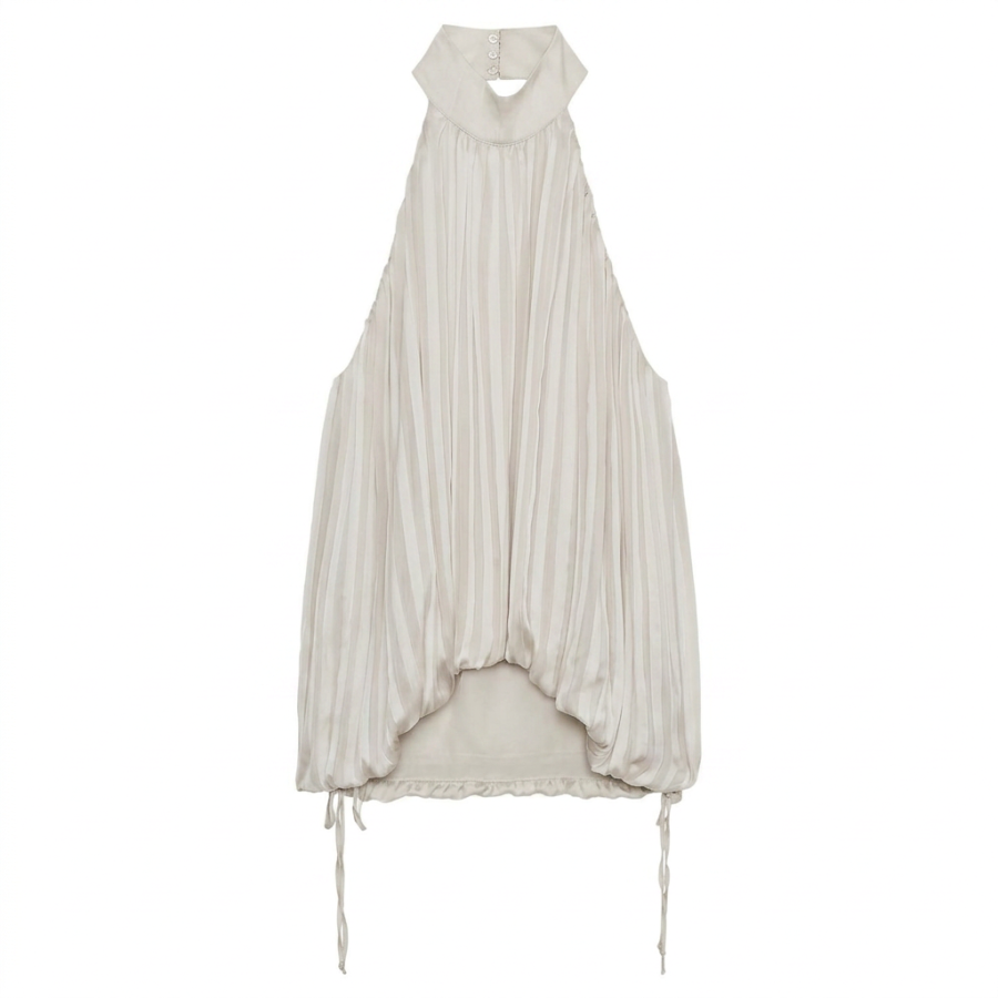 ZARA ZW Tank Tops Women's Pearl/Beige Other