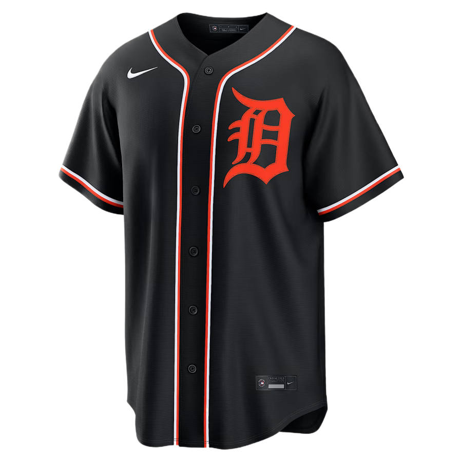 Nike Nike Sportswear Men's Black/Orange V Neck Moderate