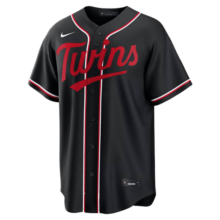Nike Nike Sportswear Men's Black/Red V Neck Moderate