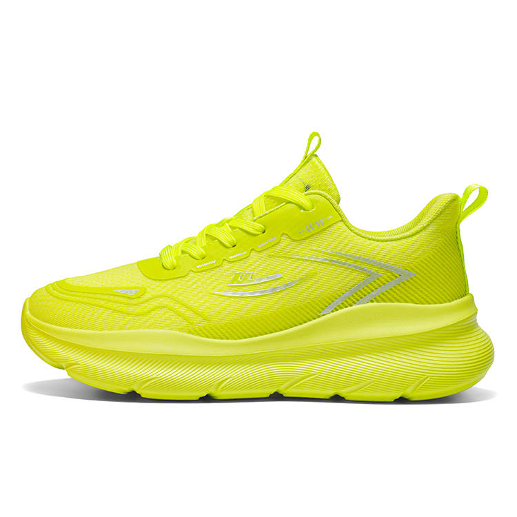 WARRIOR Running Shoes Men's Low Top Neon Green/Neon Orange/Black