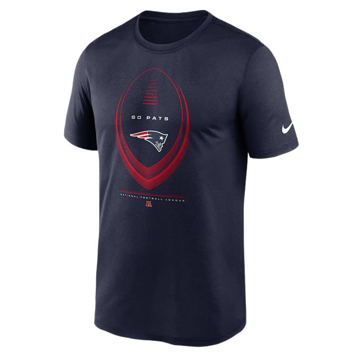 Nike Nike Soccer Jerseys Men's Marine Blue Crew Neck Moderate