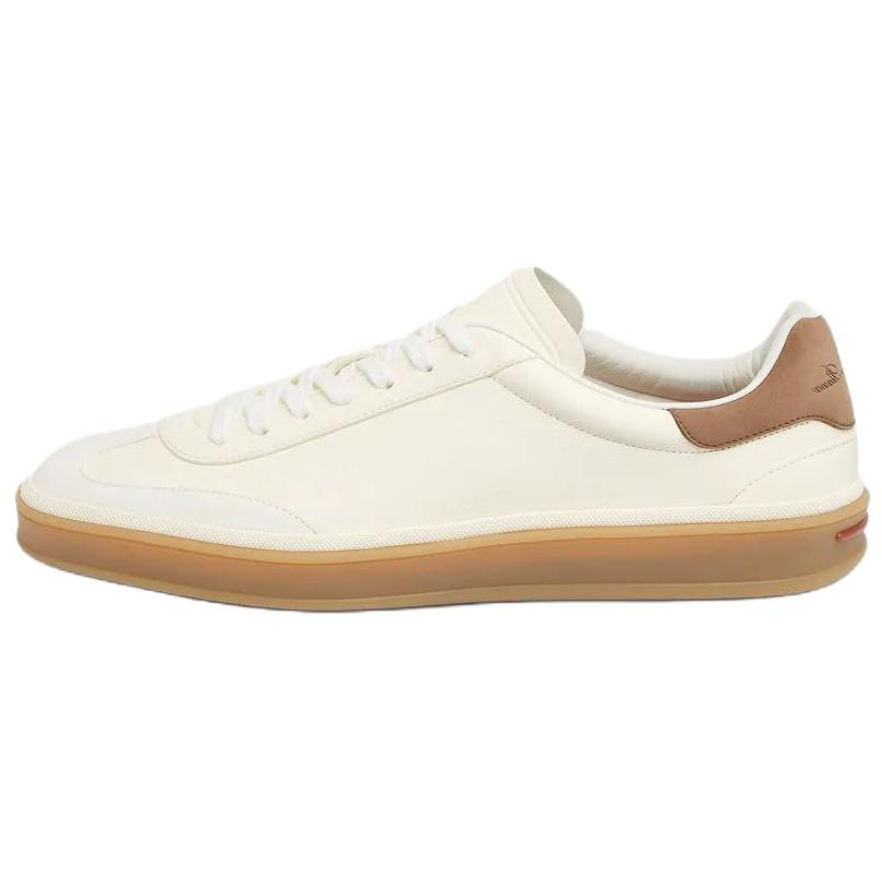Loro Piana Skateboard Shoes Men's Low Top White