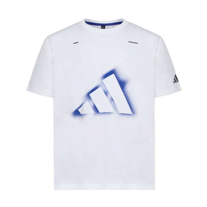 Adidas Adidas T Shirts Men's White Crew Neck Moderate
