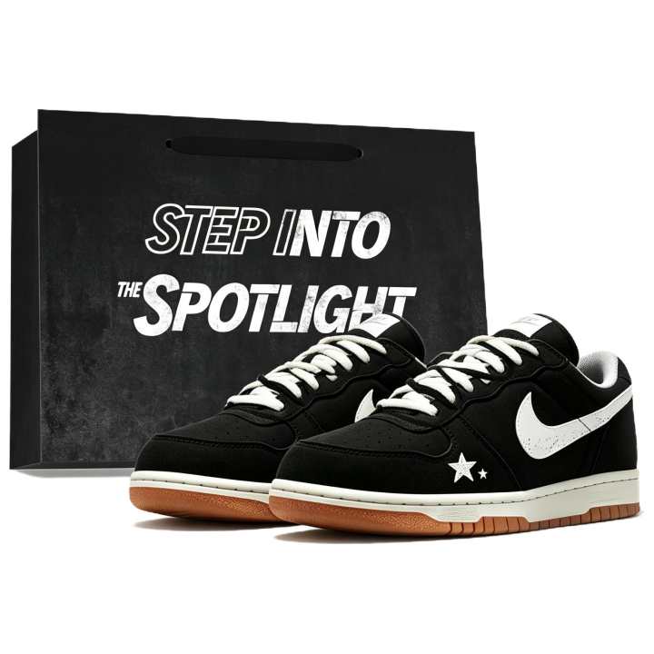 Nike Nike Big Skateboard Shoes Unisex Low Top Black