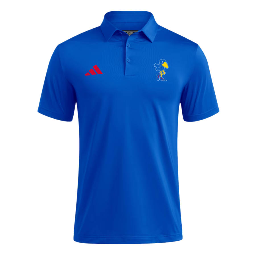 Adidas Adidas Polo Shirts Men's Royal Blue/Team Power Red Polo Collar Moderate Straight Fit