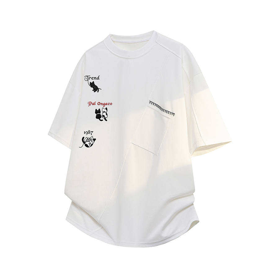 PAL ONGACO T Shirts Unisex Crew Neck Moderate Straight Fit