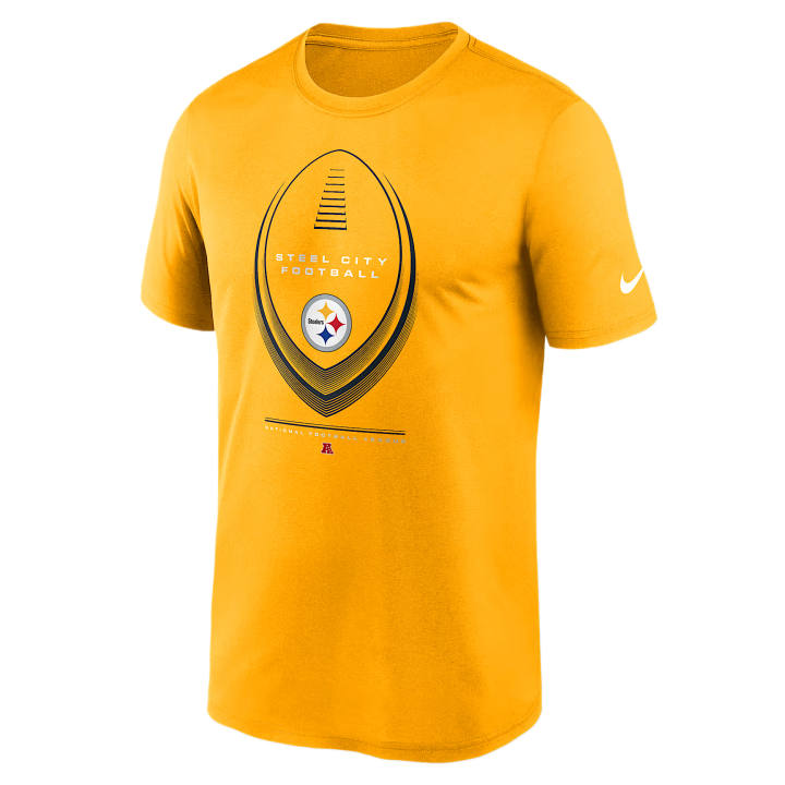 Nike Nike T Shirts Men's Gold Crew Neck Moderate